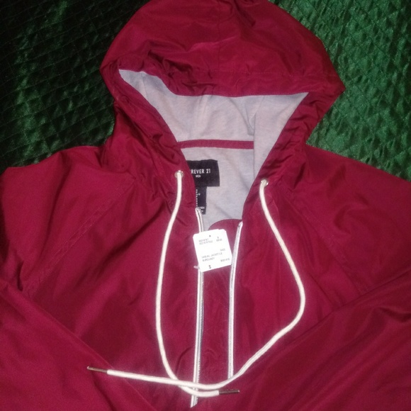 Zip front jacket with hood - Picture 2 of 3